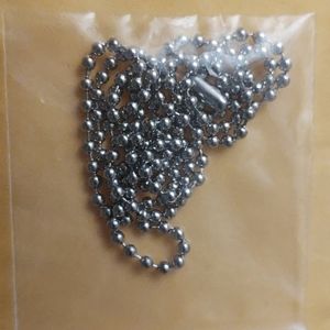 24 inch stainless steel ball chain 2.4 mm military